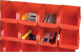 BR15WF PERFORMANCE TOOL Bench Table Top Nuts Bolts Storage #3