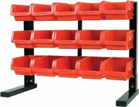 BR15WF PERFORMANCE TOOL Bench Table Top Nuts Bolts Storage