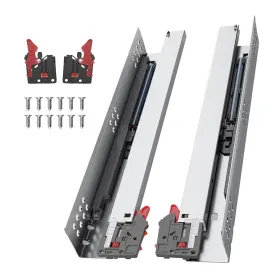 CS-22 PHWALK Close Undermount Bottom Mount Drawer Silvery