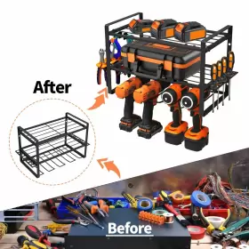 PT001 PLENRAME Power Tool Organizer Garage Storage #3