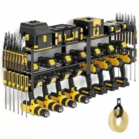 752870878691 POKIPO Pack Power Tool Organizer Wall Mount