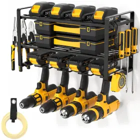 PKP2204 POKIPO Power Tool Organizer Drill Holder Wall Mount