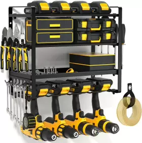 PKP2209 POKIPO Power Tool Organizer Wall Mount Drill Holder
