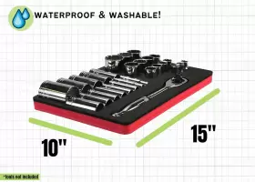 696596604755 POLAR WHALE Tool Drawer Organizer Ratchet Socket #3