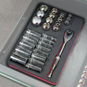 696596604755 POLAR WHALE Tool Drawer Organizer Ratchet Socket