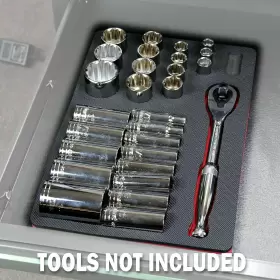 840213550684 POLAR WHALE Tool Drawer Organizer Ratchet Socket #2