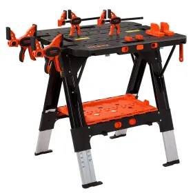 044295992145 PONY Folding Table Sawhorse Workbench