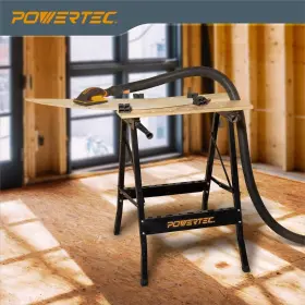 843441115960 POWERTEC Workbench Vise Imprinted Ruler Scale #3
