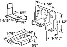 732454020449 PRIME-LINE Drawer Track Glides Furniture #2