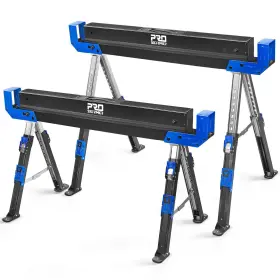 ARM012PSWB002 PROSTORMER Saw Horses Pack Folding Sawhorse