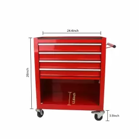 Heavy-duty-steel PULLAFUN Rolling Tool Drawer Box Chest #2