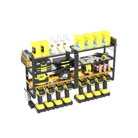 QX6001-TJ QI XING Power Tool Organizer Drill Holder Wall