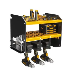 GJJ-23 QUSIMI Wall Power Tool Organizer Garage Space Sto