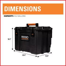 254073 RIDGID Pro Gear Tool Box Storage Toolbox #2