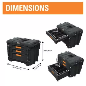 255334 RIDGID Modular Tool Box Storage Pro Gear Weatherproof #3