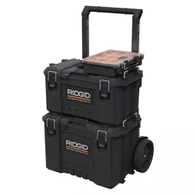 313111922971 RIDGID Pro Gear Stackable Rolling Tool Box