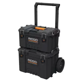 445016261282 RIDGID Pro Gear Stackable Rolling Tool Box