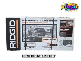 445054340376 RIDGID Jobsite Tool Box Weatherproof Padlock