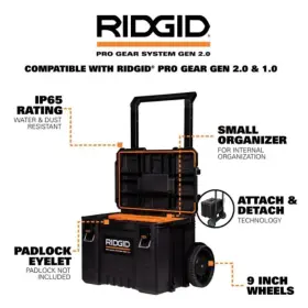 451212 RIDGID Pro Gear Terrain Rolling Tool #2