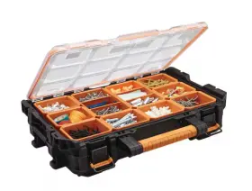10-COMPARTMENT RIDGID Pro Gear Stackable Weather