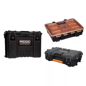 744110795783 RIDGID Pro Gear Stackable Tool Box Power