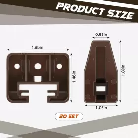 ZAI-RIPENG-48 RIPENG Set Drawer Slides Guides #2