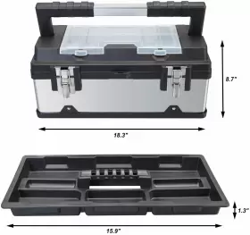 615268551944 ROAD DAWG Torin Steel Storage Tool #2
