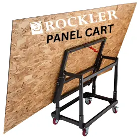 733175568890 ROCKLER Material Mate Panel Stand Mobile Base