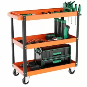 73059 ROLLING TOOL CART Garage Workshop Mechanical Lockable #2