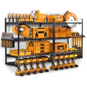 X817016 ROOFCO Power Tool Organizer Drill Holder Wall Mount