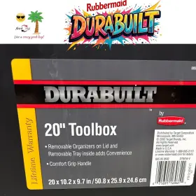 071691169611 RUBBERMAID Durabuilt Toolbox Tray #2