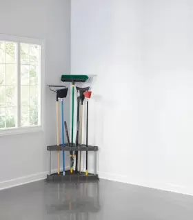 155747120884 RUBBERMAID Corner Tool Tower Garage Storage #2