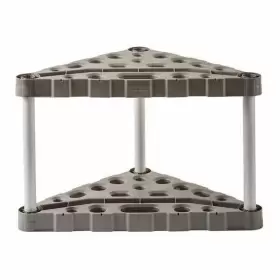 155747120884 RUBBERMAID Corner Tool Tower Garage Storage