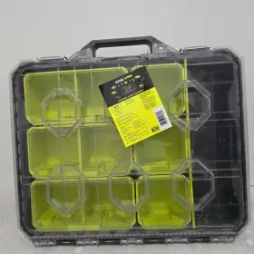 10-COMPARTMENT RYOBI Link Modular Organizer Tool Box