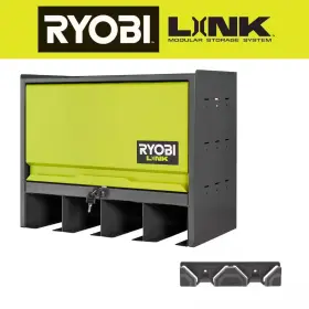 445006535539 RYOBI Link Lockable Tool Organizer Cabinet Rail
