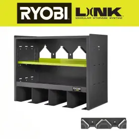445040876834 RYOBI Link Tool Organizer Cabinet Rail 445040876834 RYOBI Link Tool Organizer Cabinet Rail