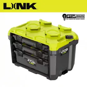 54363 RYOBI Link Slotbox Organizer Drawer Tool Box Dust Water