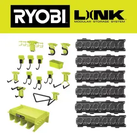 744759052544 RYOBI Link Wall Storage Tool Organizer Shelf Kit