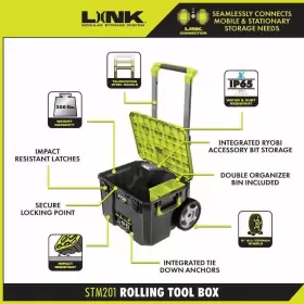 STM201-STM101-STM504 RYOBI Link Rolling Tool Box Standard #2