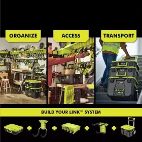 STM201-STM102-STM101-STM104 RYOBI Rolling Tool Box Modular #2