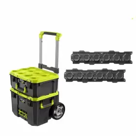 STM201-STM102-STM504 RYOBI Rolling Tool Storage Box Wall Rail