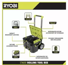 STM201-STM104 RYOBI Link Rolling Tool Box Impact #2