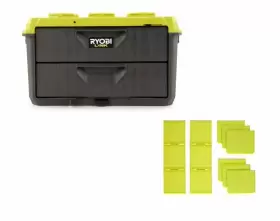 STM301-STM308 RYOBI Tool Box Handles Lockable Impact Material
