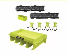STM401-STM503K RYOBI Track Organizer Shelf Link Wall Storage