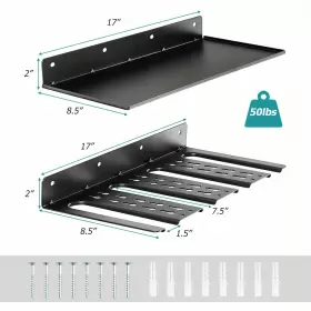 629721812954 SAFSTAR Power Tool Organizer Slot Drill Holder #2