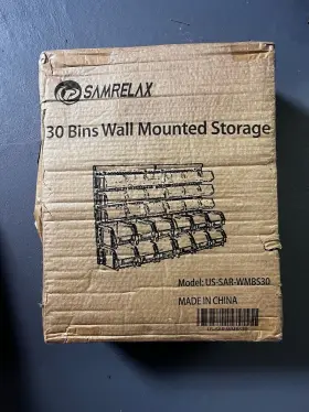 US-SAR-WMBS30 SAMRELAX Bins Wall Storage Organizer