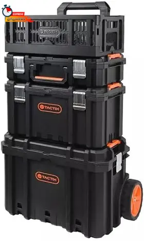 320381 SAMS DEAL Rolling Tool Box Storage Modular Set Whee