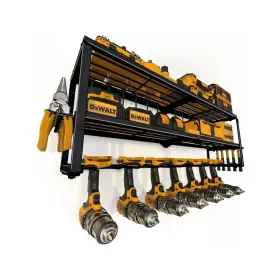 008678518711 SAZMOS Power Tool Wall Mount Drill Holder Shelf