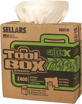 SEL-50210 SELLARS WIPERS SORBENTS Toolbox Greenx Interfold