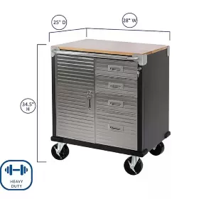 20082B SEVILLE CLASSICS Ultrahd Rolling Cabinet #2